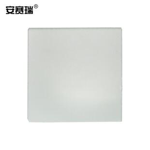安赛瑞毛波片(5片装)实验室玻璃气体收集瓶盖子磨砂玻璃片直径60m