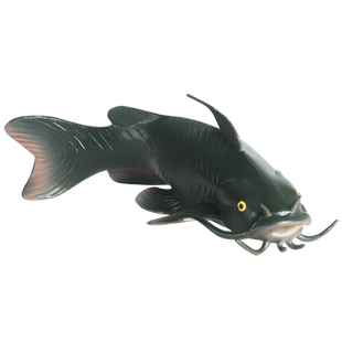 林畅模玩儿童海洋鱼类玩具鲶鱼模型鲇鱼胡子鲢仿真动物海底古生物