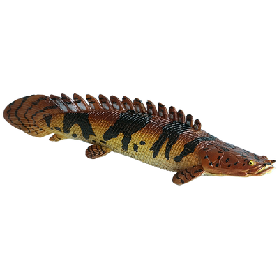 林畅模玩虎纹恐龙鱼模型仿真动物