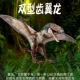林畅模玩侏罗纪双型齿翼龙翼手飞龙儿童恐龙模型玩具套装 仿真动物