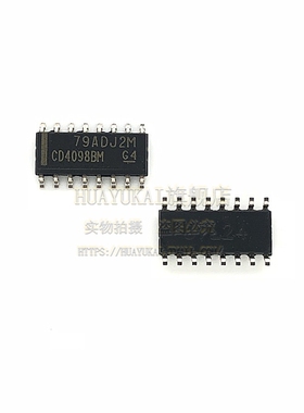 CD4098BM96 单稳态多谐振荡器  封装SOIC16 SOP-16