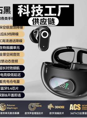 瑞禾蓝牙耳机 新款耳机 高音质真无线式超长续航音质好新款科技运