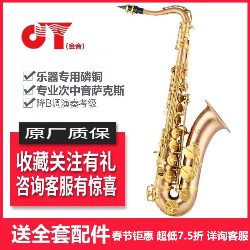 金音降B调中音萨克斯EVA610G