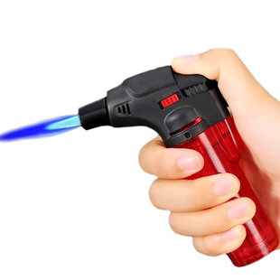 防风打火机艾灸点火棒充气点香艾条雪茄长手柄点火器充气喷枪焊枪