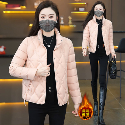 小个子时尚短款棉服外套女2025冬季新款洋气显瘦韩版百搭减龄棉衣