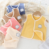 宝宝马甲春秋季 婴幼儿童坎肩马夹 外穿男女小童摇粒绒保暖背心冬款