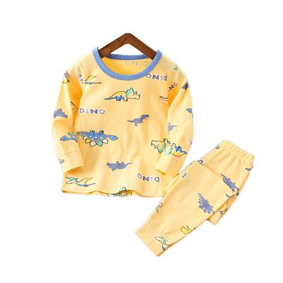 男女童纯棉秋衣秋裤套装