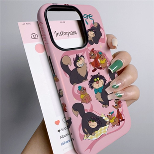 iPhone16 14promax路西法猫苹果16手机壳iPhone15ProMax菲林二合一14 11磨砂 TTON数码