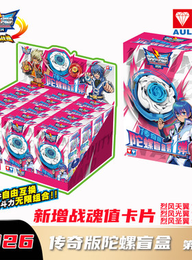 奥迪双钻传奇版陀螺盲盒