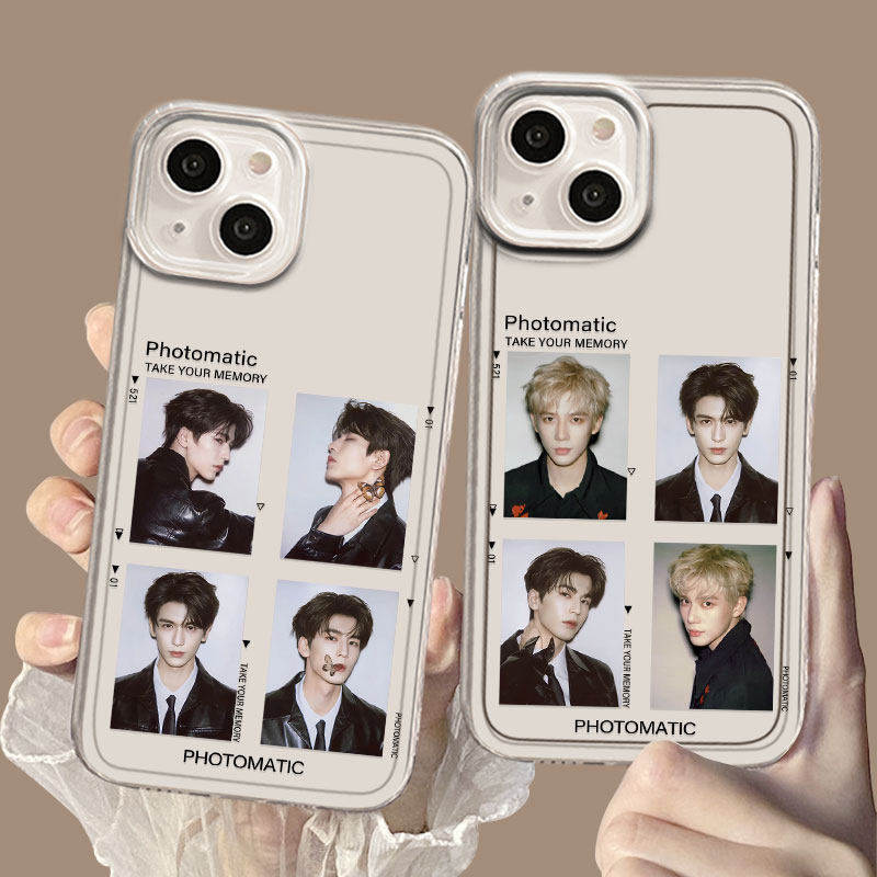 明星撕拉片适用苹果16promax手机壳iPhone15周边17/13张凌赫14王安宇11李昀锐12mini张艺兴x/xs透明xr/8plus7