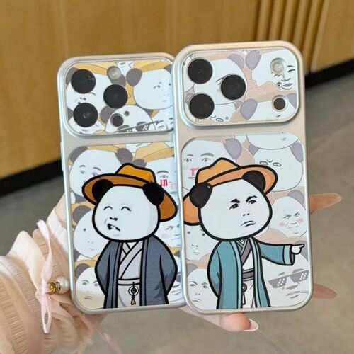 搞怪虾仁公仔适用iPhone1
