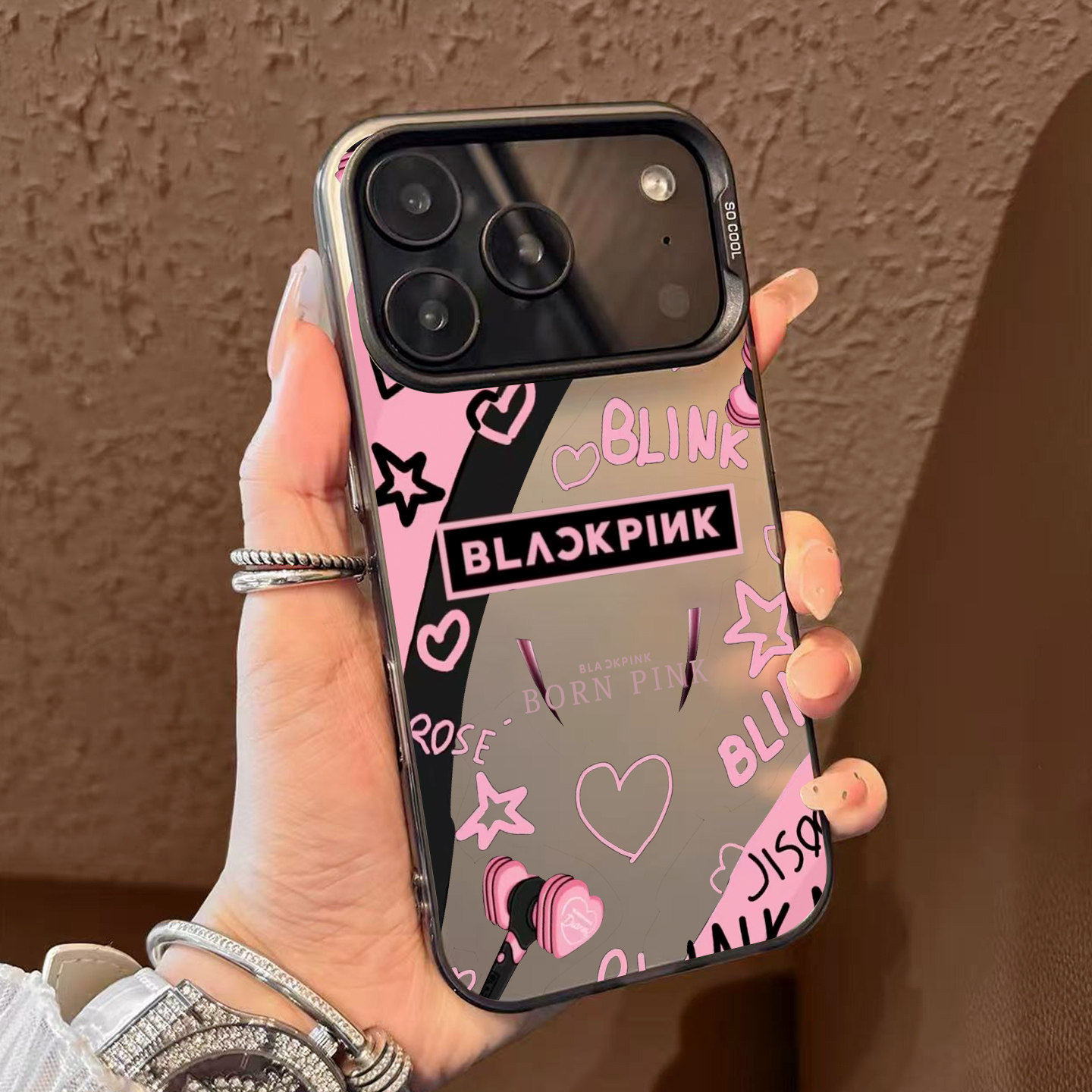 BLACKPINK黑粉手机壳适用