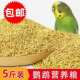 新黄谷子带壳小米虎皮牡丹玄凤中小型鹦鹉文鸟鸟粮鸟食鸟饲料5斤