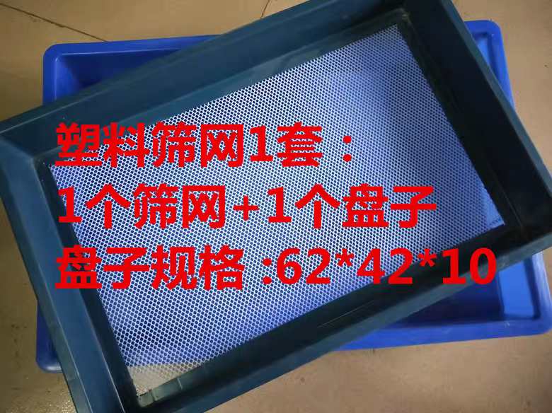 蛋白虫产卵筛养殖盒黄粉虫产卵筛面包虫筛子黄粉虫大麦虫