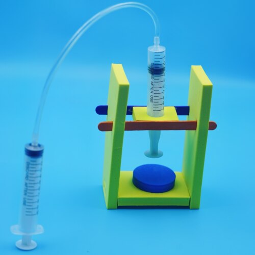 液压模型科学小实验教具