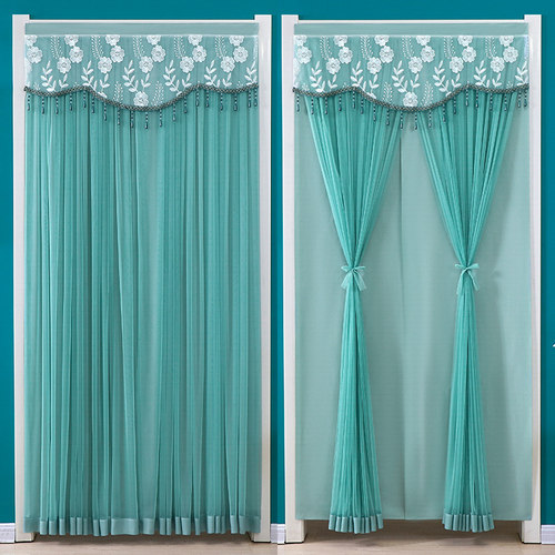 门帘家用免打孔挂帘防蚊帘隔断帘