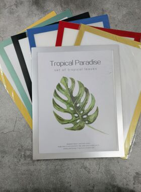 A3A4带胶磁性展示贴透明相框营业执照保护套墙面广告文件框海报框
