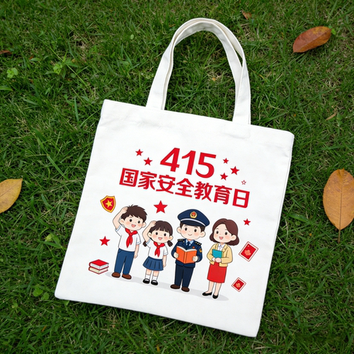 党委国家安全办公室415国家安全教育日宣传品文创礼品帆布包定制