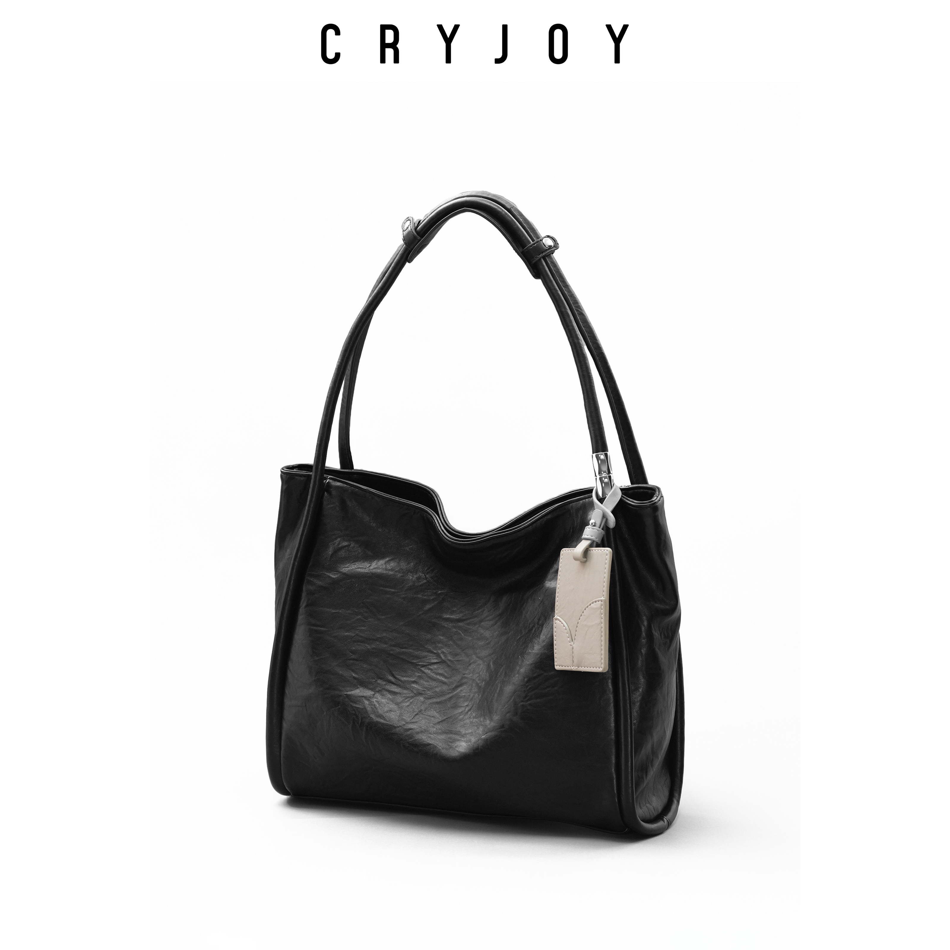 CryJoy新款大容量复古托特包