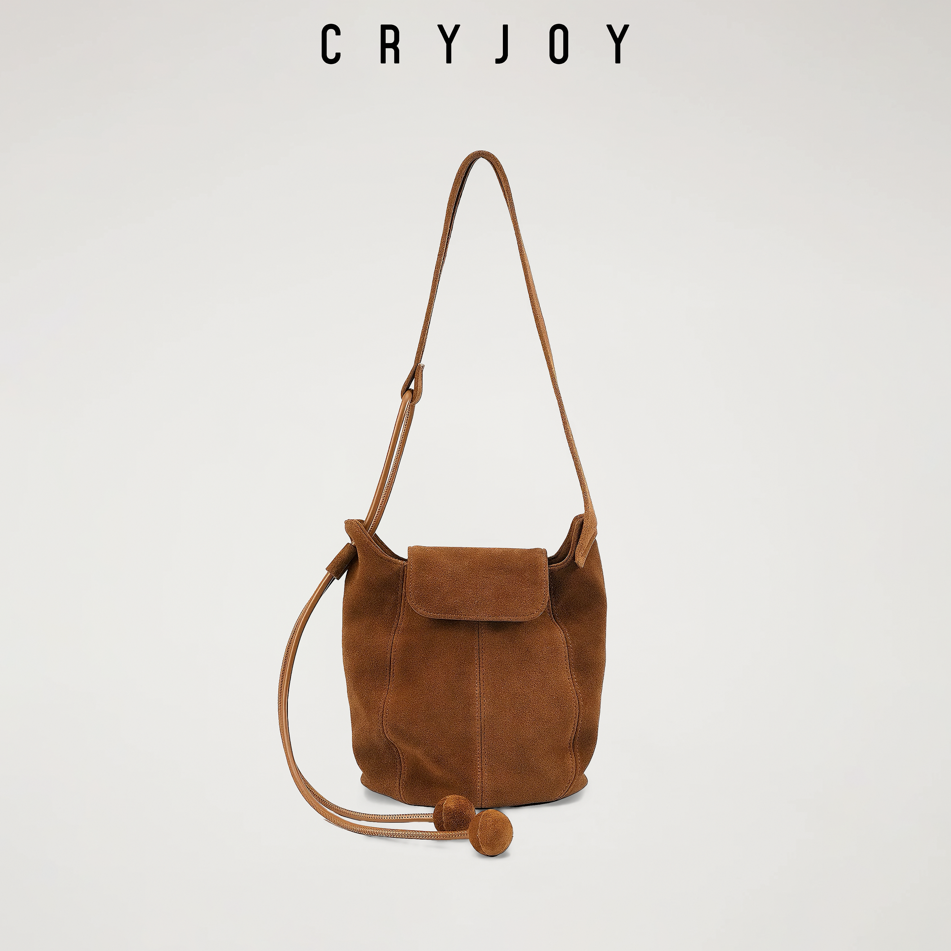 CryJoy2025秋冬新款水桶包