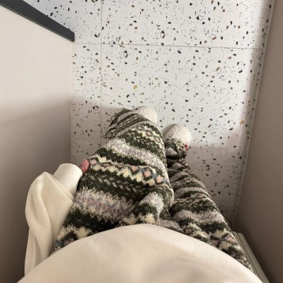 休闲裤加绒裤子冬睡裤遛弯裤加厚女加绒小个子超好看的裤珊瑚绒