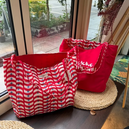 【种草好物包包】新款大容量双面百搭帆布包单肩包通勤慵懒托特包