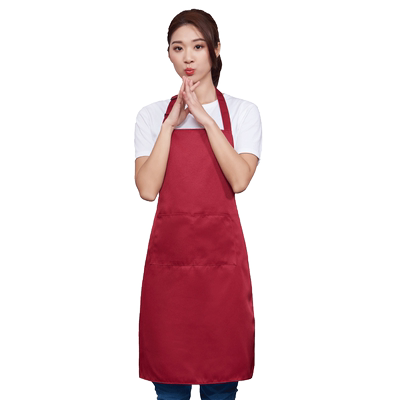 广告围裙定制印字理发超市美甲