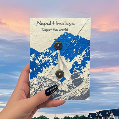 首单立减5元！大号尼泊尔手账本