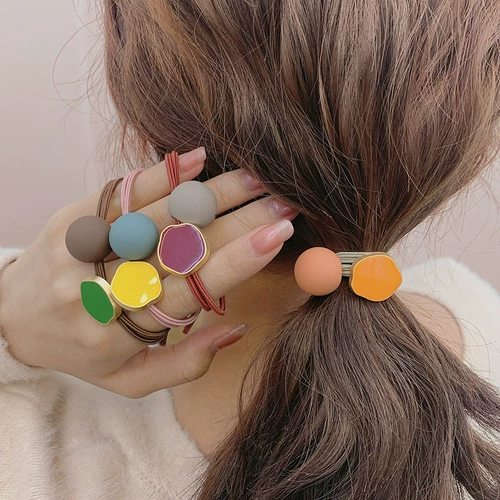 Брендовая милая резинка для волос, заколка для волос, аксессуар для волос, популярно в интернете, простой и элегантный дизайн