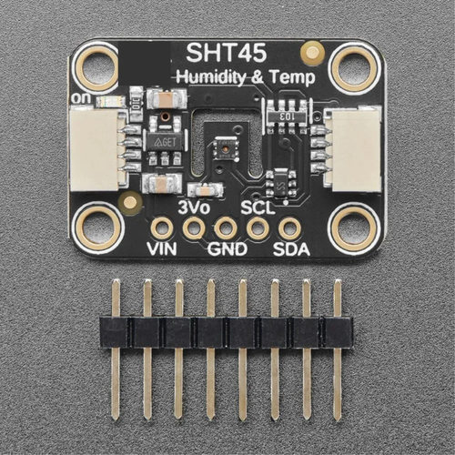 5665 SHT45 高精密温度和湿度传感器 兼容 STEMMA QT/Qwiic