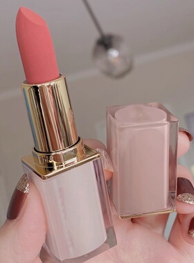 丝绒显白口红哑光雾面橘黄色小众品牌唇膏持久保湿不易脱色学生党