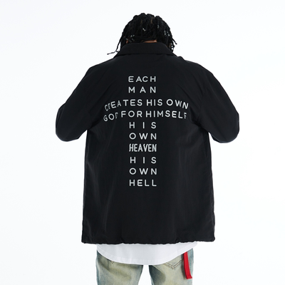 profound3m反光标语教练夹克