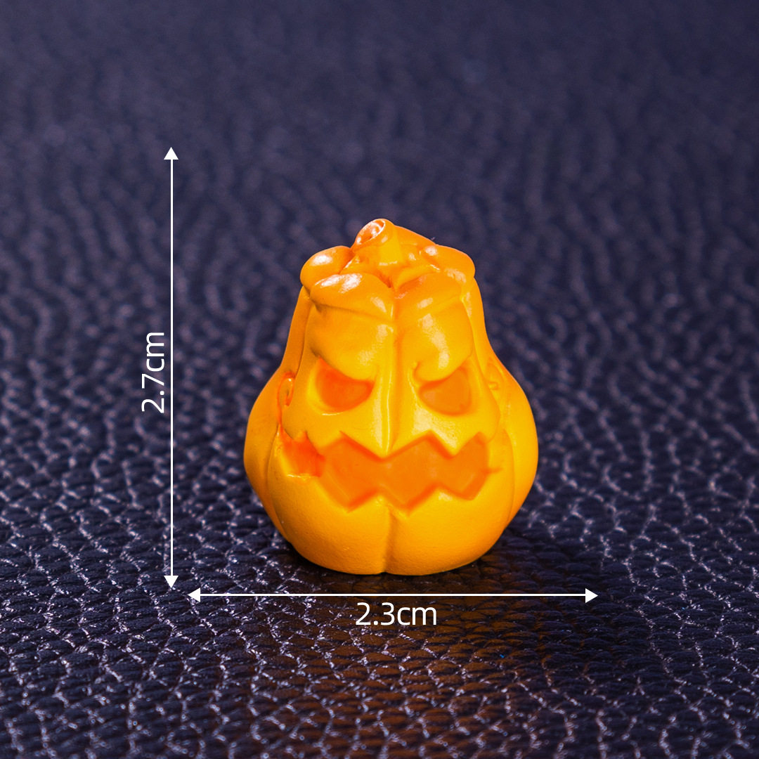Mini Halloween Pumpkin Ghost Figurines