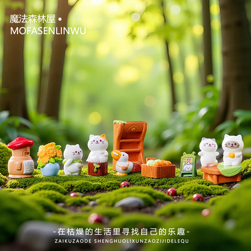 苔藓微景观创意造景生态瓶盆景