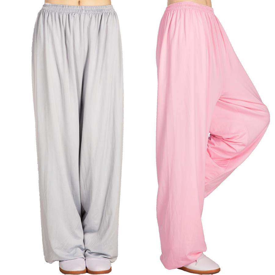 裤女牛奶丝夏季宽松拳服裤男练功裤武术裤瑜伽冰丝笼裤在类目 女装/女士精品, 中老年女装中 - 来自Buy2taobao.com提供专业的淘宝代购服务