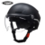 Matte black with transparent short lenses