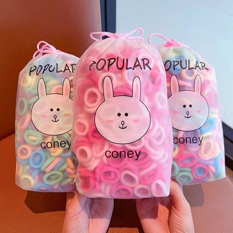 儿童不伤发小皮筋上学扎头发圈