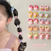 宝宝扎小揪揪发圈女童卡通小皮筋耐用不伤发婴儿头绳儿童小号发绳