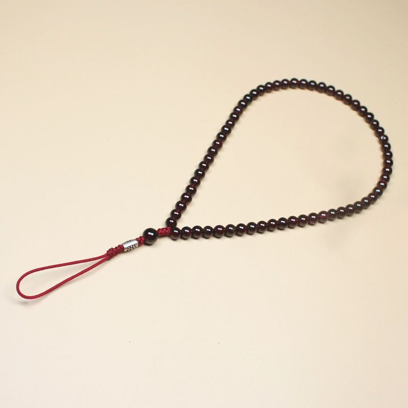 天然石榴石手机链女手腕挂绳短款挂件菩提花挂坠水晶手机挂链