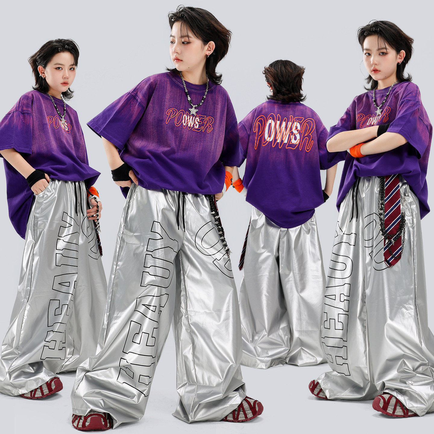 儿童街舞演出潮服嘻哈hiphop