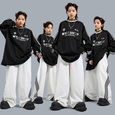 街舞潮服嘻哈宽松男童hiphop