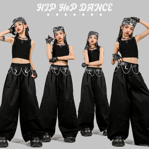 女童爵士舞服装嘻哈潮服
