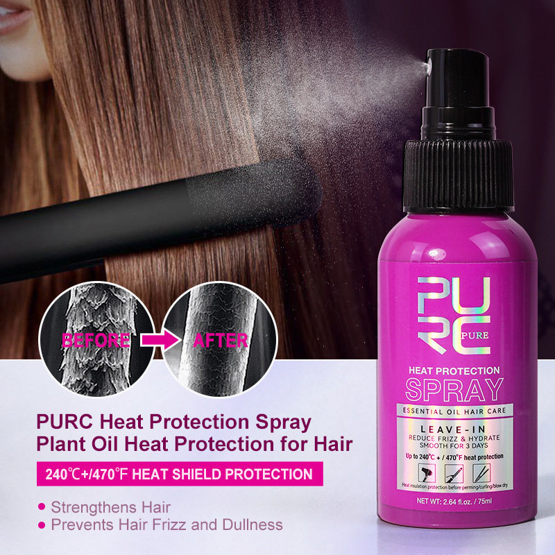 80ML Heat Protectant Spray Thermal and UV Protection Serum