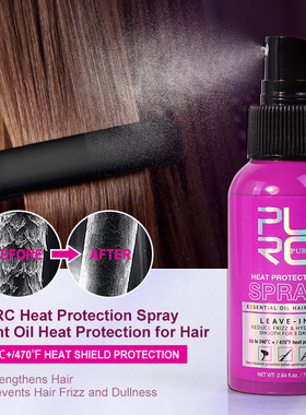 80ML Heat Protectant Spray Thermal and UV Protection Serum