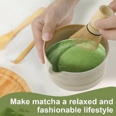 4Pcs Japanese Matcha Set Traditional Matcha Tea Set for Tea