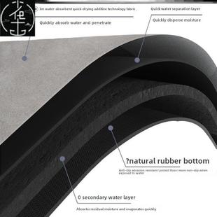 door mat bathroom quick carpets toilet MATS 浴室地垫 dry