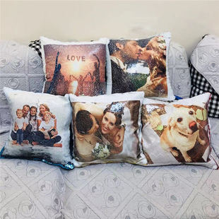 Diy magic custom pillow sofa picture gifts any photo LOGO