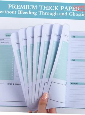 A5 Agenda Planner Notebook Secret Diary Weekly Goal Habit Sc