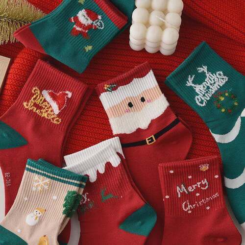 Christmas socks Women stocks Christmas gift stocks