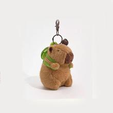 Capybara Plush Keychain Cute Bag Pendant Creatuve Fluffty An